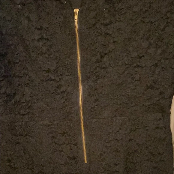 New York & Company Black Lace Romper - Picture 7 of 8